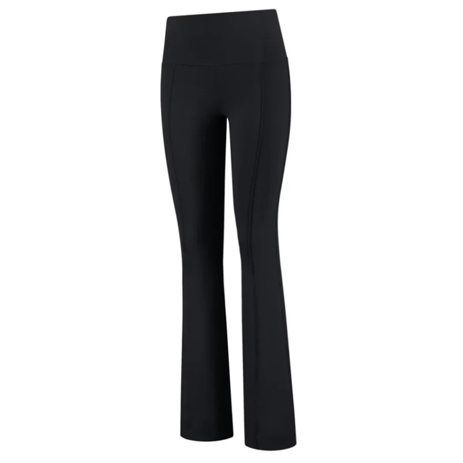 Deblon Sports CELINE FLARED TOPSTITCH LEGGINGS BLACK