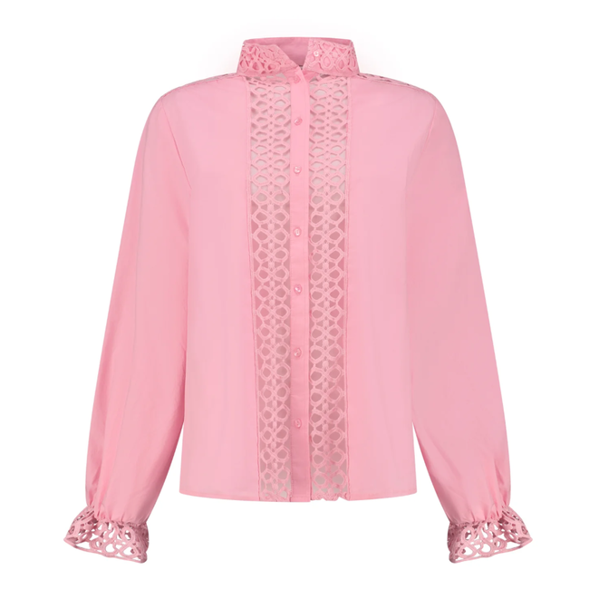 Be Pure BLOUSE NOA BRODERIE PINK