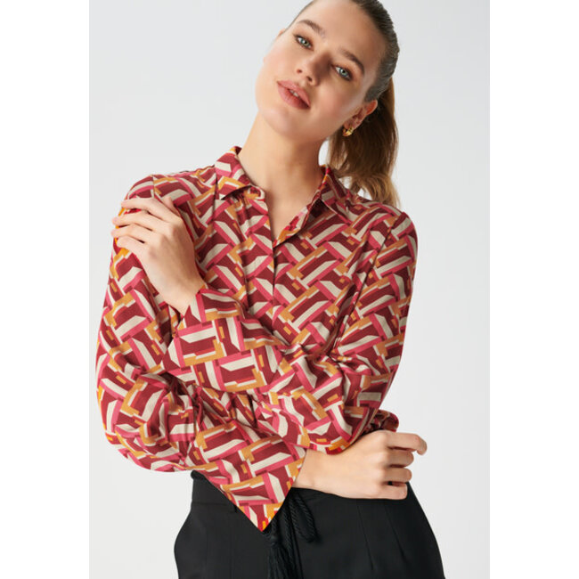 Dea Kudibal BLOUSE PAULINE FRANTIC LIPSTICK