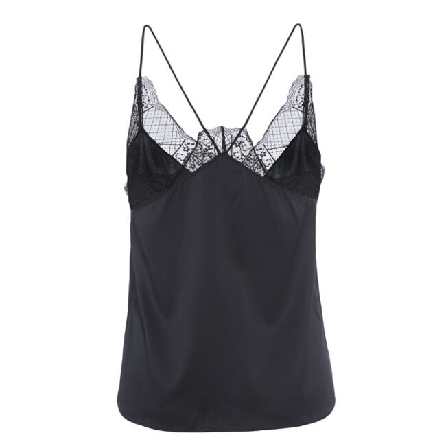 Dea Kudibal STRAP TOP  ALIDA BLACK