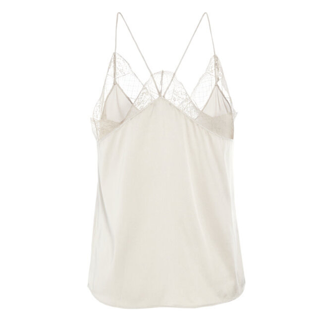 Dea Kudibal STRAP TOP  ALIDA CHAMPAGNE