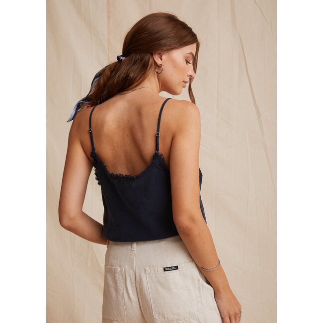 Bella Dahl TOP VINTAGE BLACK