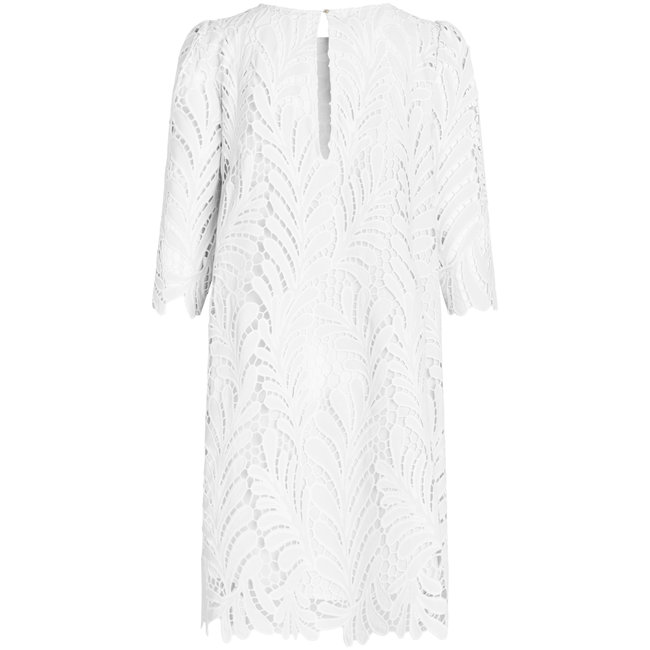 Bruuns Bazaar PERIWINKLE INA DRESS SNOW WHITE