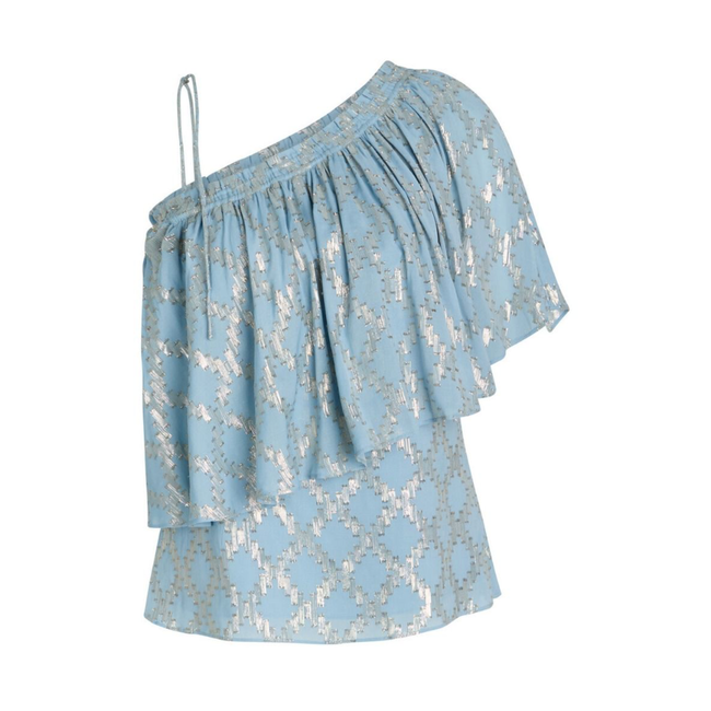 Bruuns Bazaar PARODIA SANJA BLOUSE BLUE