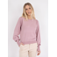 Neo Noir MAGDALENA SOLID KNIT BLOUSE ASH ROSE