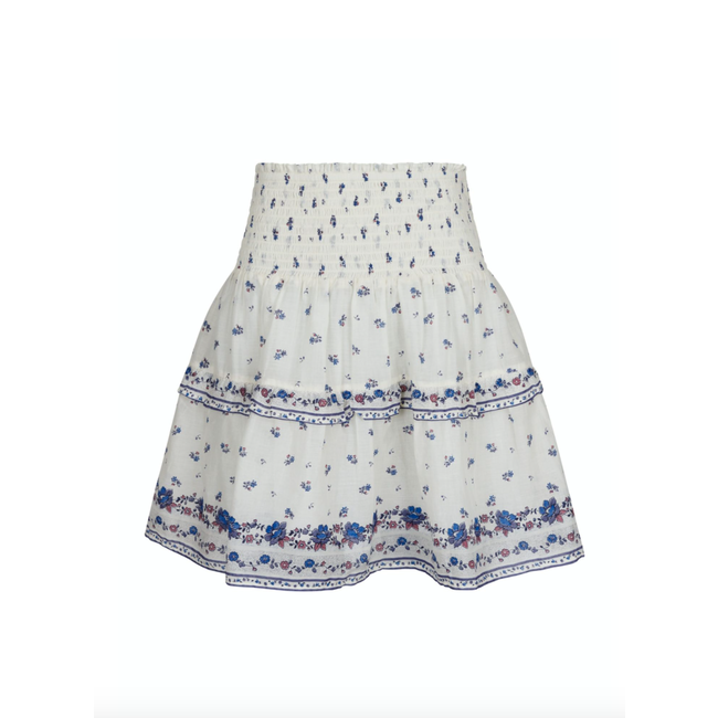 Neo Noir LANDO S BELLE BORDER SKIRT BLUE