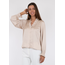 Neo Noir BRIELLE SATIN BLOUSE CHAMPAGNE