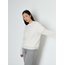 PEOPLE'S REPUBLIC OF CASHMERE BOXY V-NECK WHITE
