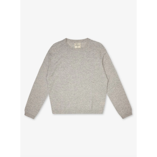 PEOPLE'S REPLUBIC OF CASHMERE BOXY O-NECK ASH GREY