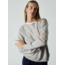 PEOPLE'S REPUBLIC OF CASHMERE BOXY O-NECK ASH GREY