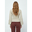 Minus JULIE V-NECK LONG SLEEVE KNIT CARDIGAN SAND GRAY MELANGE