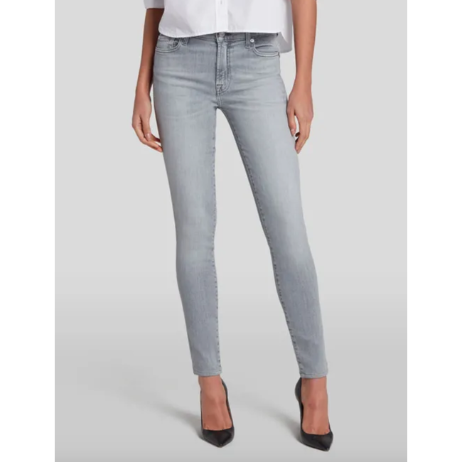 7 FOR ALL MANKIND HW SKINNY GREY