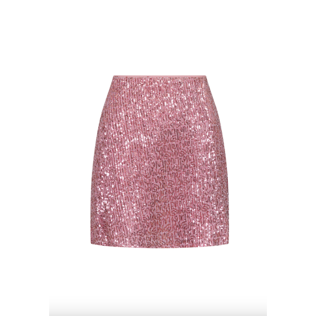 Neo Noir MIVA GLITTER SKIRT ROSE