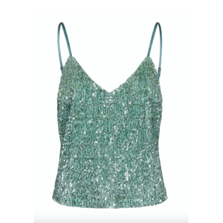 Neo Noir ELINAS GLITTER TOP MINT