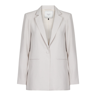 Neo Noir AVERY WOVEN BLAZER IVORY