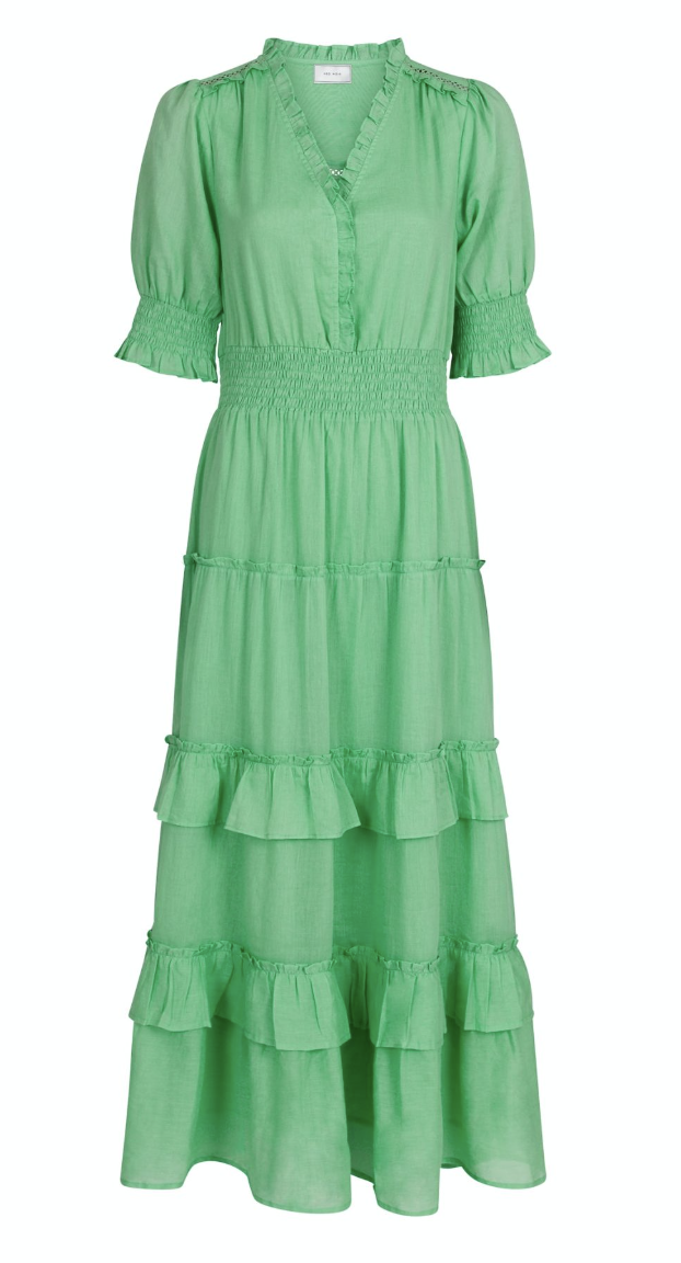 SOPHIE S VOILE DRESS APPLE GREEN The Closet