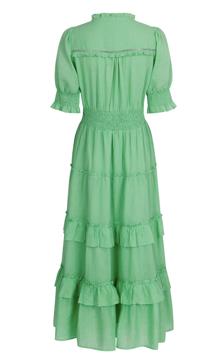 SOPHIE S VOILE DRESS APPLE GREEN The Closet
