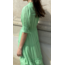 Neo Noir SOPHIE S VOILE DRESS APPLE GREEN