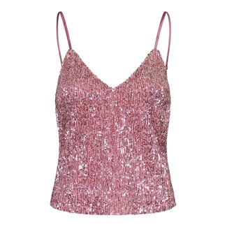 Neo Noir ELINAS GLITTER TOP ROSE