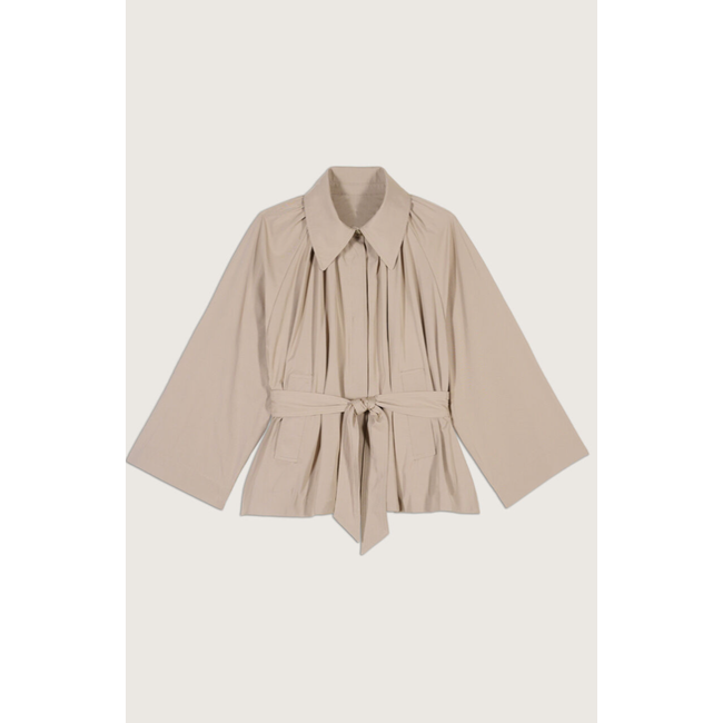 Ba&sh ISMA TRENCH BEIGE