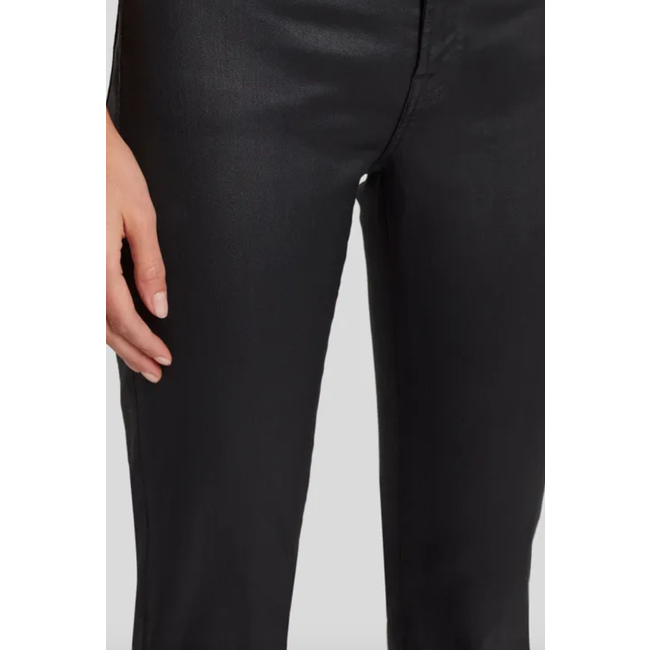 7 FOR ALL MANKIND BOOTCUT COATED BLACK