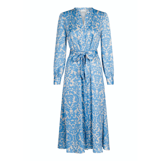 Neo Noir CILIAN FLOWER BLUR DRESS LIGHT BLUE