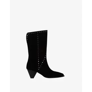 Dante 6 GINGER STUDDED BOOTS RAVEN