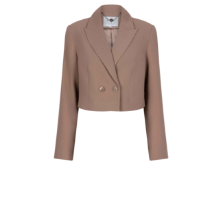 Dante 6 MALACHI CROPPED BLAZER PURE TAUPE