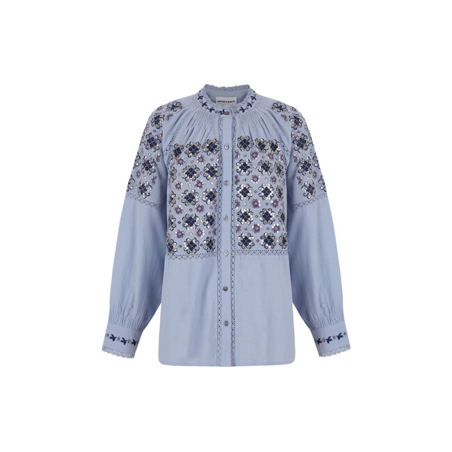 Batik blouse deals