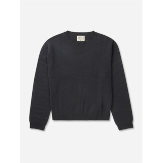 PEOPLE'S REPLUBIC OF CASHMERE WOMEN'S BOXY O-NECK BLACK