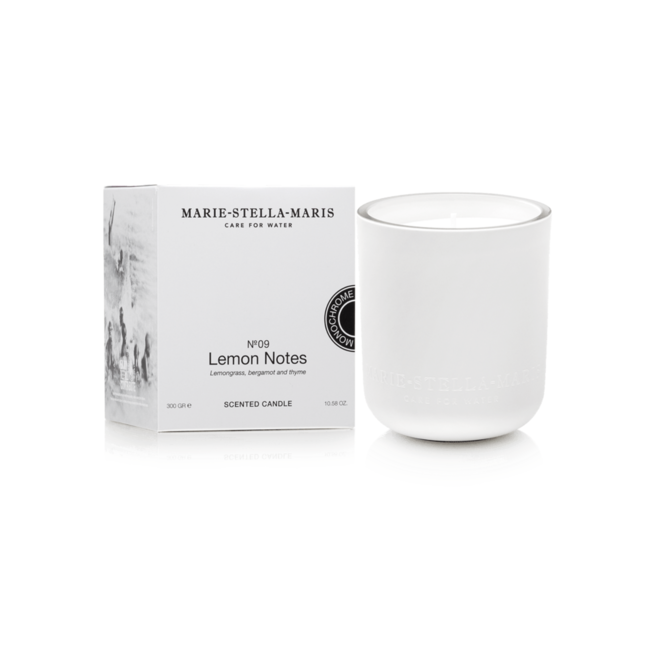 Marie Stella Maris Refillable Scented Candle Lemon Notes