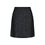 Neo Noir HELMINE SEQUINS SKIRT BLACK