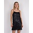 Neo Noir REGANNA SEQUINS TOP BLACK