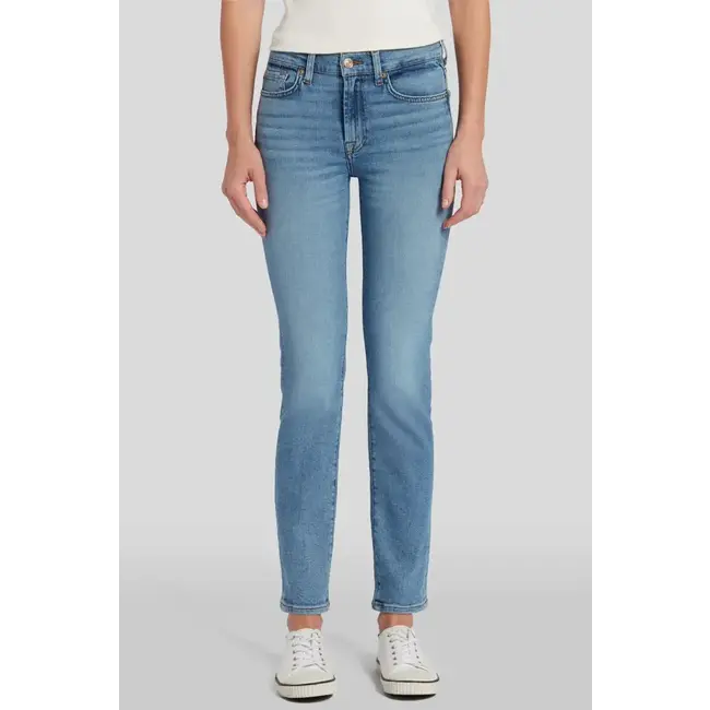 7 FOR ALL MANKIND ROXANNE LUXE VINTAGE LOVE SOUL MID BLUE