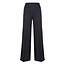 Ame antwerp INDIANA NAVY WIDE PANTS WITH ELASTICATED BACK
