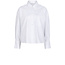 Dante 6 WHITLEY CROPPED STRIPE SHIRT WHITE/BLUE