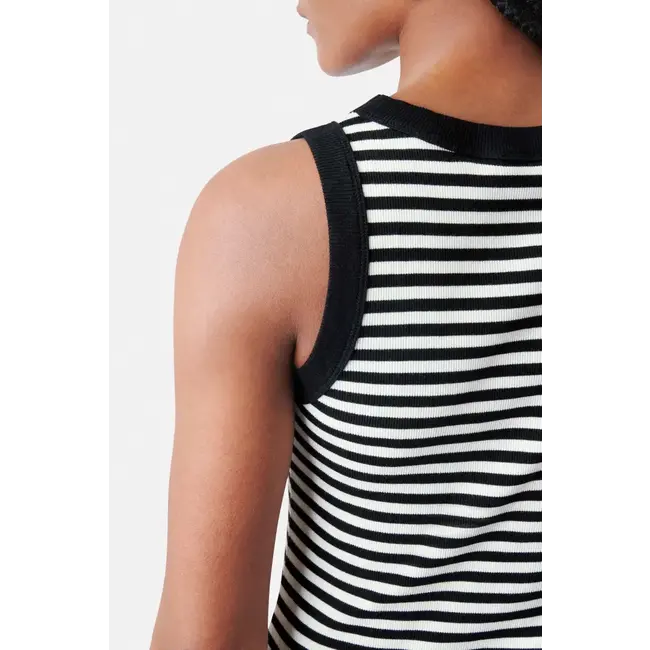 Drykorn OLINA GESTREEPT ZWART/WIT