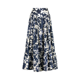 Amaya Amsterdam NOA SKIRT BLUE FLOWER