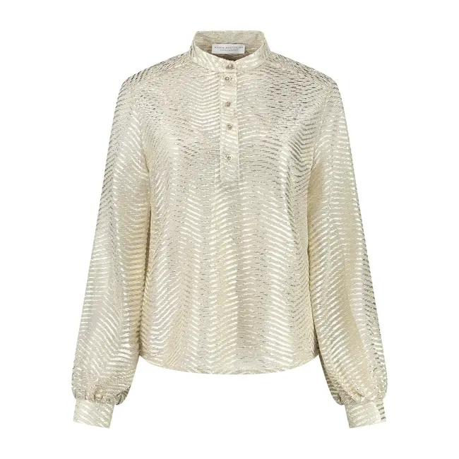 Amaya Amsterdam TRISH BLOUSE ZILVER