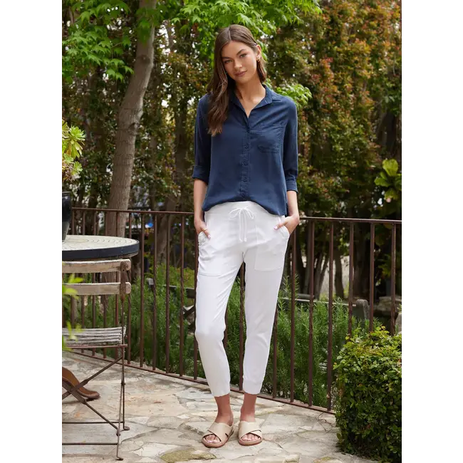 Bella Dahl SHIRT TAIL BUTTON DOWN ENDLESS SEA