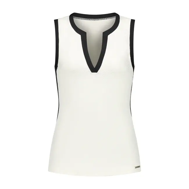 Deblon Sports ELLIN SLEEVELESS HONEYCOMB OFFWHITE