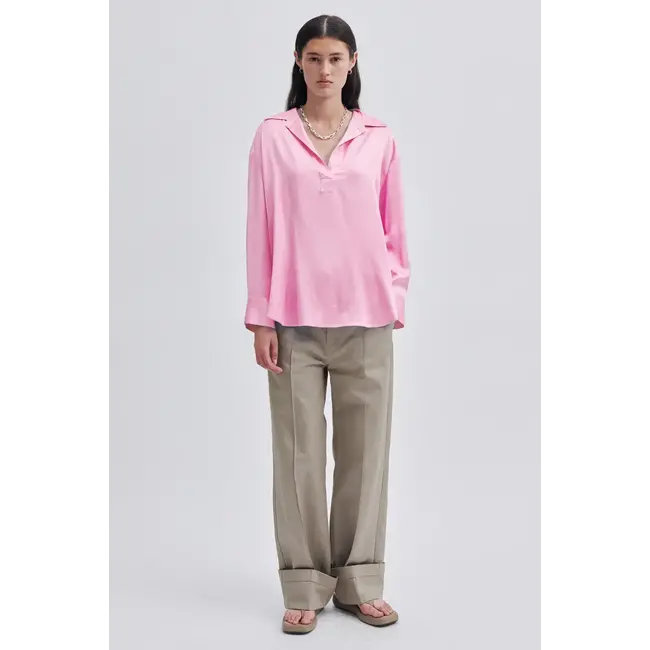 Second Female GALLA BLOUSE BEGONIA PINK