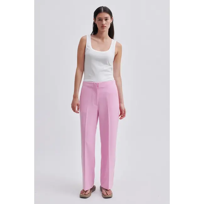 Second Female EVIE CLASSIC TROUSERS BEGONIA PINK
