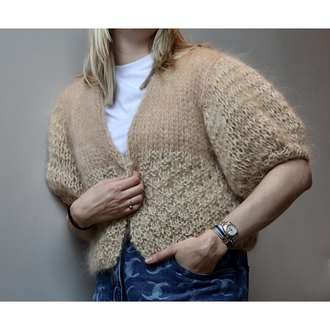 Studio Lavendel LOTTIE KNIT CAMEL GOLD