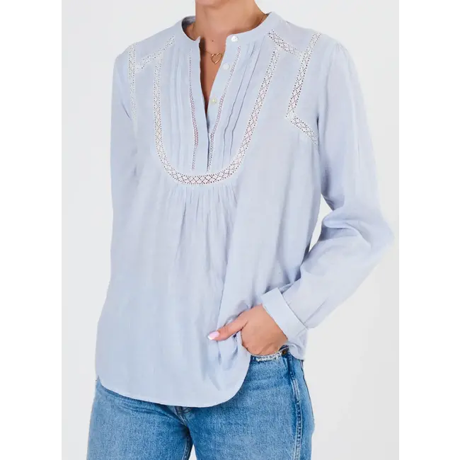 Mabe ADLEY L/S TOP LT BLUE