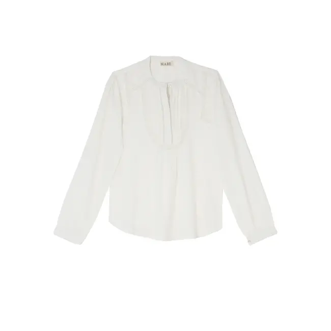 Mabe ADLEY L/S TOP WHITE