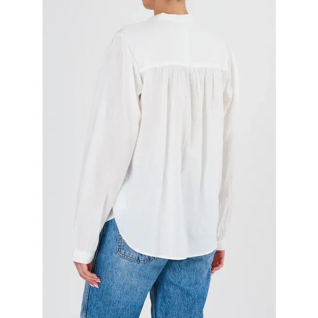 Mabe ADLEY L/S TOP WHITE