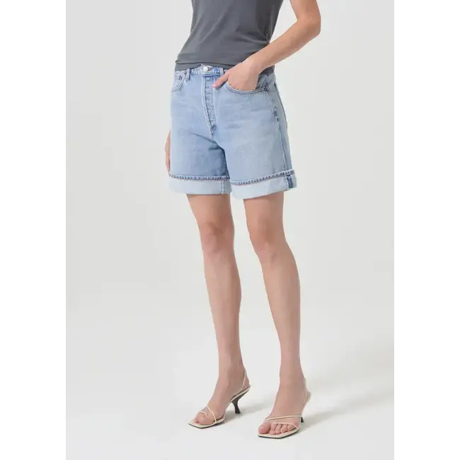 Agolde DAME HIGH RISE BAGGY CUFF SHORT