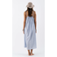 Lollys Laundry EMMELINELL MAXI DRESS SL 80 STRIPE