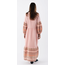 Lollys Laundry MARNIELL MAXI DRESS LS 36 DUSTY ROSE